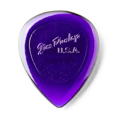 Dunlop Stubby Jazz Guitar Picks 3.0MM - 6 Pack (474P3.0 / Purple) image 4