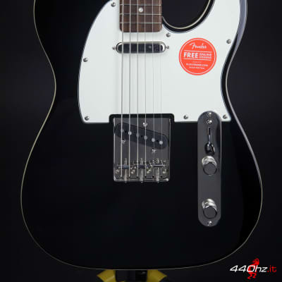 Squier By Fender Classic Vibe Baritone Custom Telecaster Black image 1