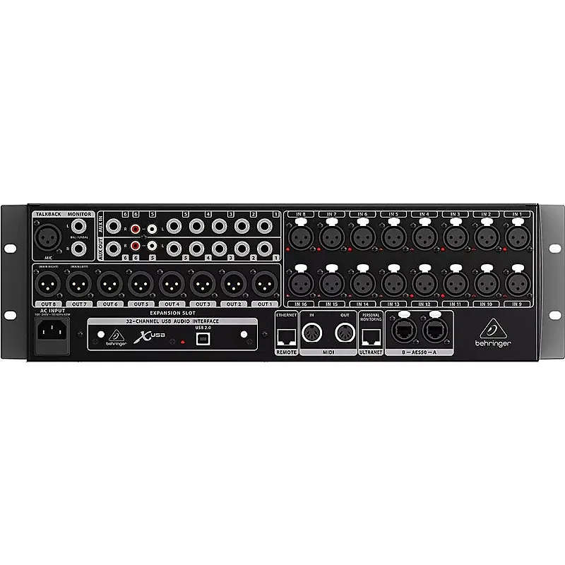 Behringer X32 Rack 40-Input Rackmount Digital Mixer with iOS