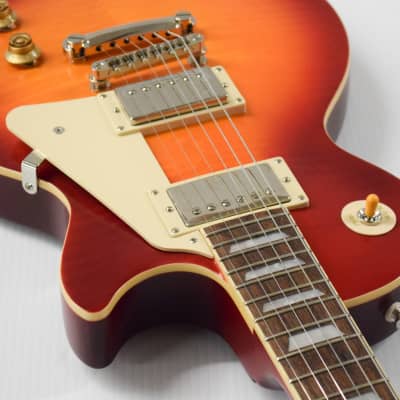 Epiphone Limited Edition 1959 Les Paul Standard Electric Guitar - Aged Dark Cherry Burst image 6