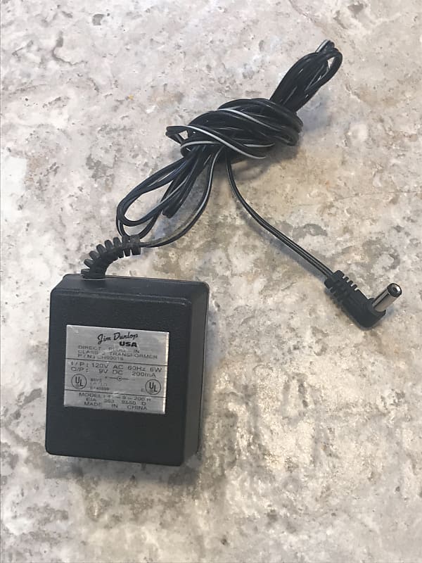 Jim Dunlop AC Adapter Vintage 9 Volt Power Supply | Reverb