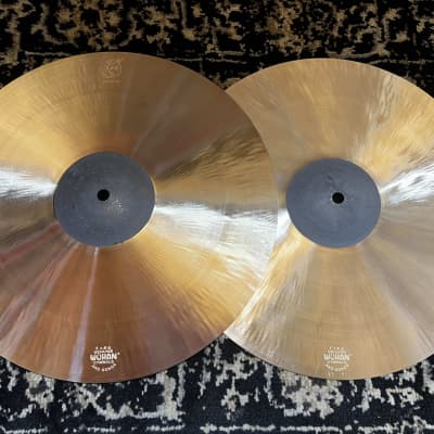 (MINT) Wuhan 15" Koi Hi-Hats (Pair) image 1