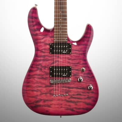 Schecter C1 Blackjack w/ Seymour Duncan JB/59 Pickups | Reverb