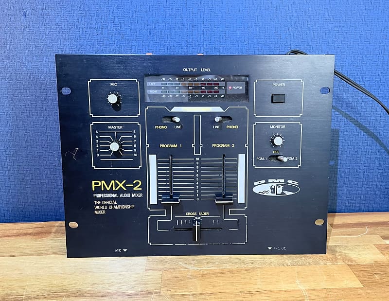 DMC PMX-2 Professional Audio Mixer Official World DJ Championship