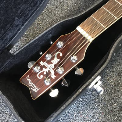 Washburn D95 LTD # 1484 of 1995 acoustic-electric guitar 1995 with original Washburn hard case. image 4