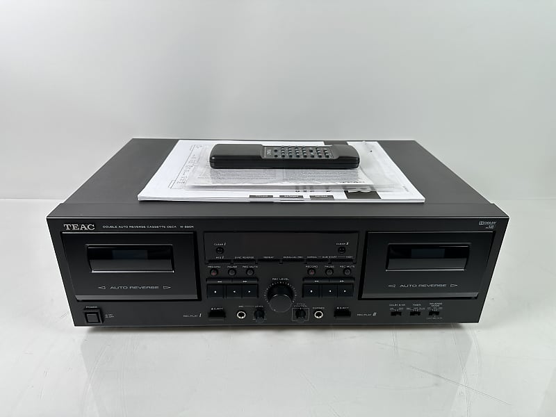 TEAC ダブルオートリバースカセットデッキ W-890R W-890R | 製品トップ | TEAC - プレミアムオーディオ