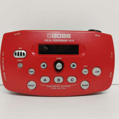 Boss VE-5 Vocal Performer Effects Processor | Reverb