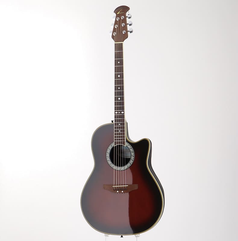Ovation Celebrity CC157 Reverse Red Burst (S/N:705606) [01