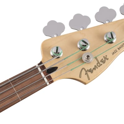 Fender Player Series 4-String Fretless Jazz Bass Guitar in a Polar White Finish image 3