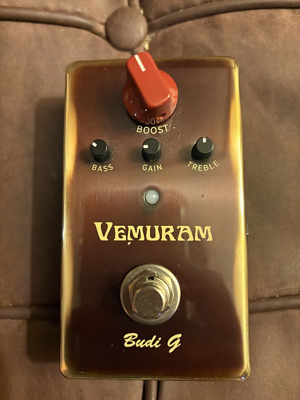 Vemuram Budi-G｜僅かな歪み感を調整出来るブーストペダルが登場