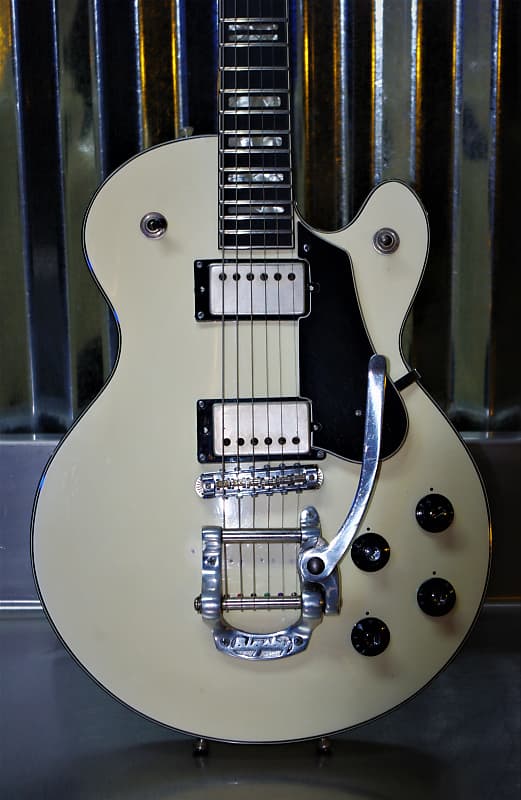 Hagstrom SWEDE L.P. 1976 White Aged, Geppetto Camelot PAF
