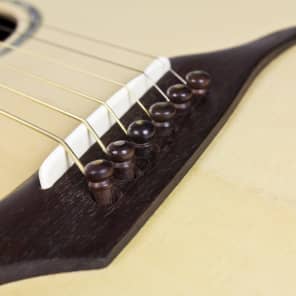 Stoll IQ - Acoustic Guitar with multiscale fretboard, bevel and side sound port image 9