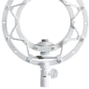Blue Ringer Shock Mount for Snowball Microphones - Whiteout