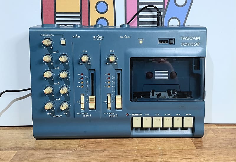 TASCAM Porta 02 Ministudio 4-Track Cassette Recorder