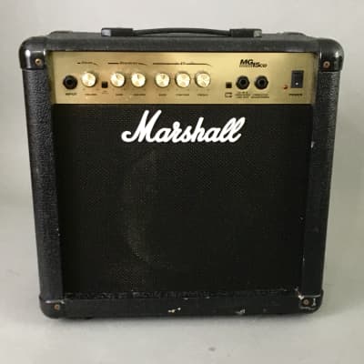 Marshall Electric Guitar “MG Series” Amp MG15CD 2000s Black Tolex Amplifier Travel Amp image 5