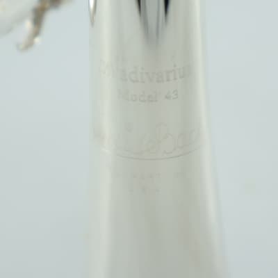 Bach Model LR180S43 Stradivarius Professional Bb Trumpet OPEN BOX image 9