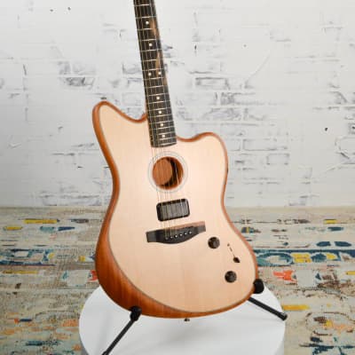 New Fender® American Acoustasonic Jazzmaster Acoustic Electric Natural image 3