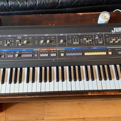 Roland Jupiter 6 with Pressure Mod (Aftertouch) & Kenton MIDI Interface