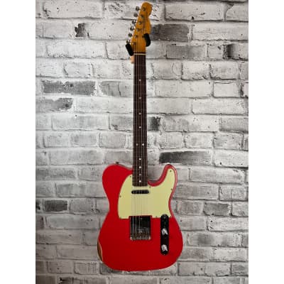 Fender Custom Shop 1964 Telecaster Relic, Rosewood Fingerboard, Aged Fiesta Red for sale