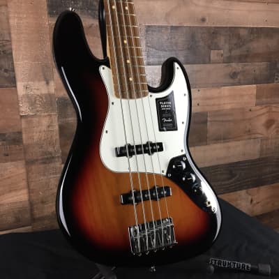 Fender Player Jazz Bass V 5 String 3-Tone Sunburst, Free Ship, 532 image 2
