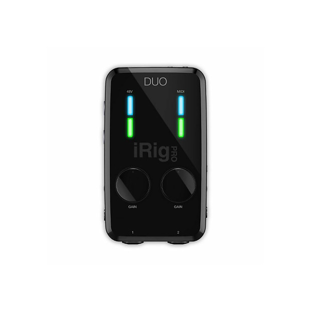 IK Multimedia iRig Pro Duo 2-Channel Mobile Audio/MIDI Interface image 1