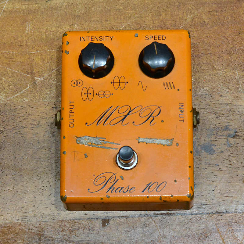 MXR Phase 100 Script Logo 70年代 - 楽器、器材