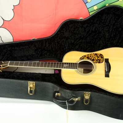 Used 1999 Santa Cruz D Brazilian Rosewood Tony Rice Professional Dreadnought Acoustic Guitar, Hard Case image 2