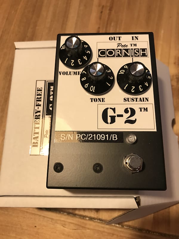 Pete Cornish G-2 Battery-Free Distortion