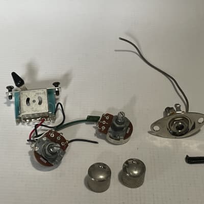2000's Ibanez RGR421 RG Series Guitar Factory Electronics Wiring, Volume Tone Pot Jack image 1
