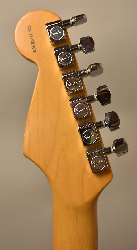 1995 Fender American Standard Stratocaster Black w/HSC image 7