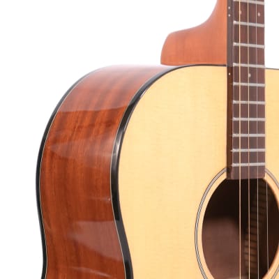 Gold Tone TG-18/L Mahogany Neck 4-String Acoustic Tenor Guitar w/Vintage Design & Gig Bag For Lefty image 4