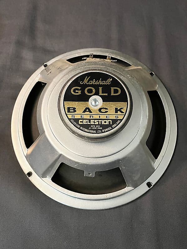 Marshall gold hot sale back celestion