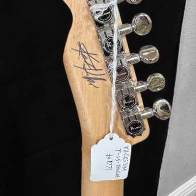 Keith Holland Custom T-NS-Thinline - Translucent Red Wine image 12