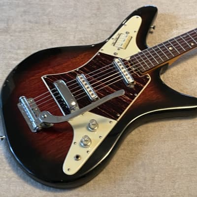 Vintage 1967 Era Ibanez Solid Body Electric Guitar Bizarre Series MIJ Japan RARE image 6