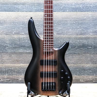 Ibanez SR505E Soundgear Series Surreal Black Dual Fade Electric Bass w/Case for sale