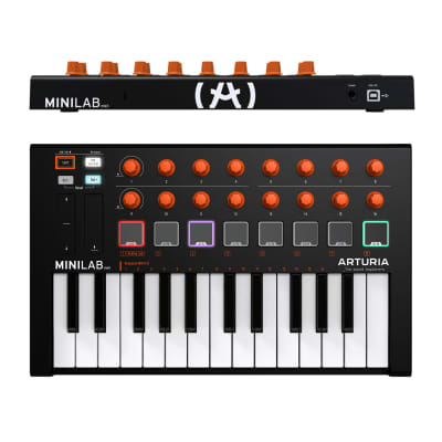 Arturia: MiniLab MKII 25 Key Controller - Orange Limited Edition image 3