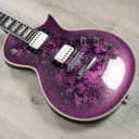 ESP Original Eclipse Custom Guitar, Ebony Fretboard, EMG HET Set, Purple Peel