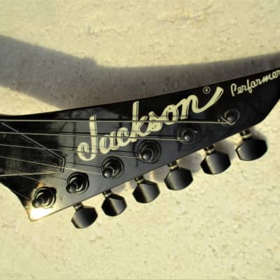 Jackson Performer Guitar, 1996, Japan, Blue See-Thru Flame Jackson Performer Guitar, 1996, Japan, Blue See-Thru Flame