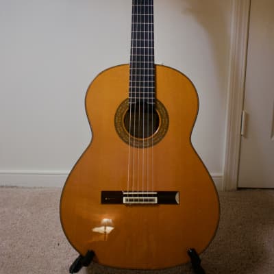 Manuel Adalid Model 12 Classical Guitar 2015 w/ Pickup and Support image 1
