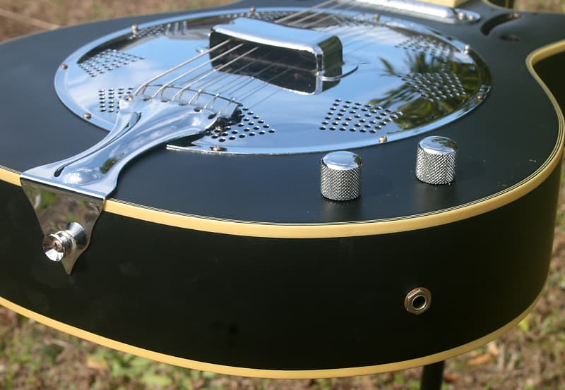 Morris Resonator Guitar Matt Black+Hard Case | Reverb Morris Resonator Guitar Matt Black+Hard Case | Reverb