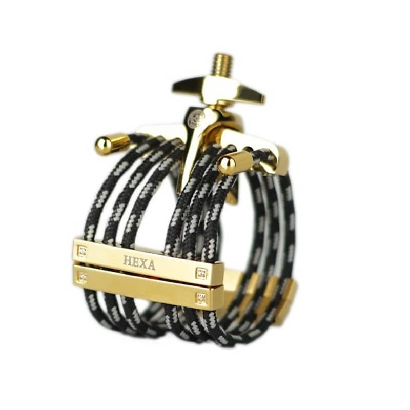 Silverstein Champagne Gold HEXA Eb Ligature Reverb