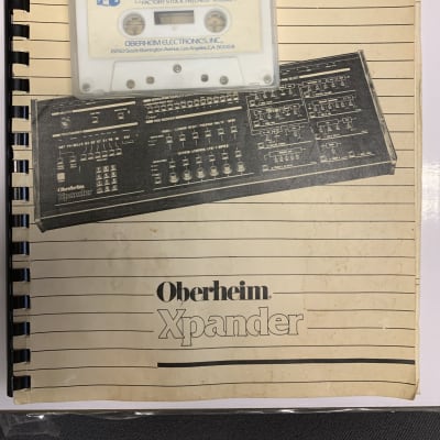 Oberheim Xpander With Rare XK Xpander Controller 1980s image 17