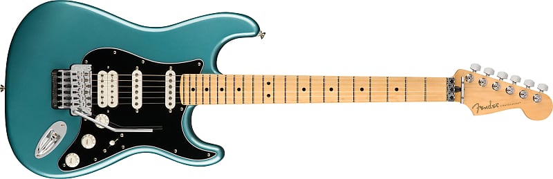 Fender Player Series Stratocaster HSS with Floyd Rose, Tidepool Finish - MIM image 1