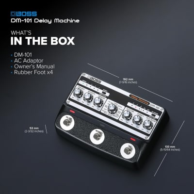 Boss DM-101 Delay Machine Pedal image 7