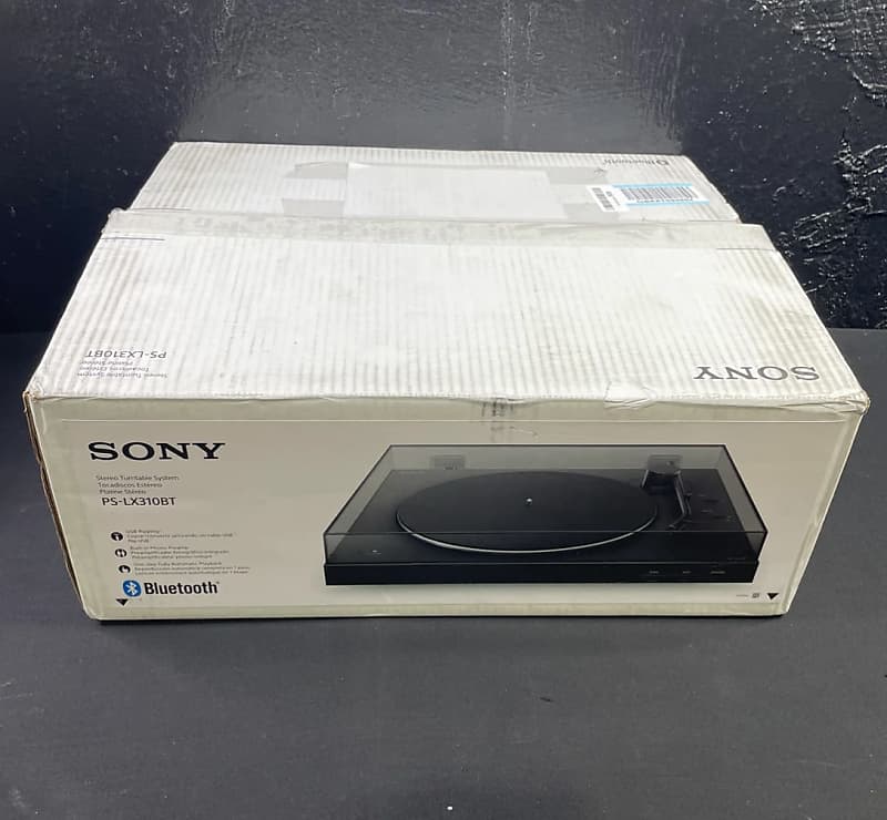 Buy Sony PSLX310BT, Belt Drive Turntable W/ Bluetooth, Black
