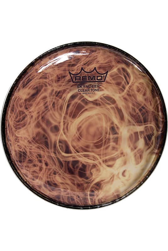 Remo SKYNDEEP Doumbek Head, 8", Yellow Reverb