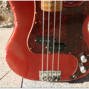 Rebel Relic  "P-Series Bass Custom Candy Apple Red" image 6