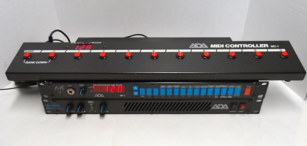 ADA MP1&5ハーモナイザー&パワーアンプMIDIペダルのセット 20221026 ADA MP-1 Classic - Guitar Stuff Blog