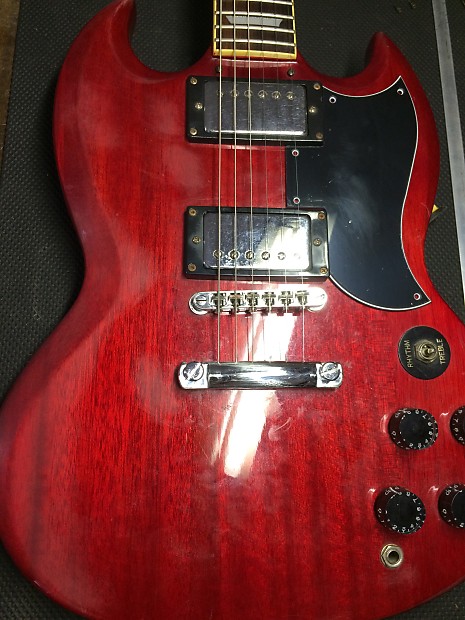 Samick Artist Series SG 90 s Cherry Red