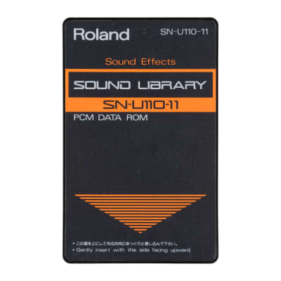 Roland SN-U110-11 Sound Effects Sound Library [USED]